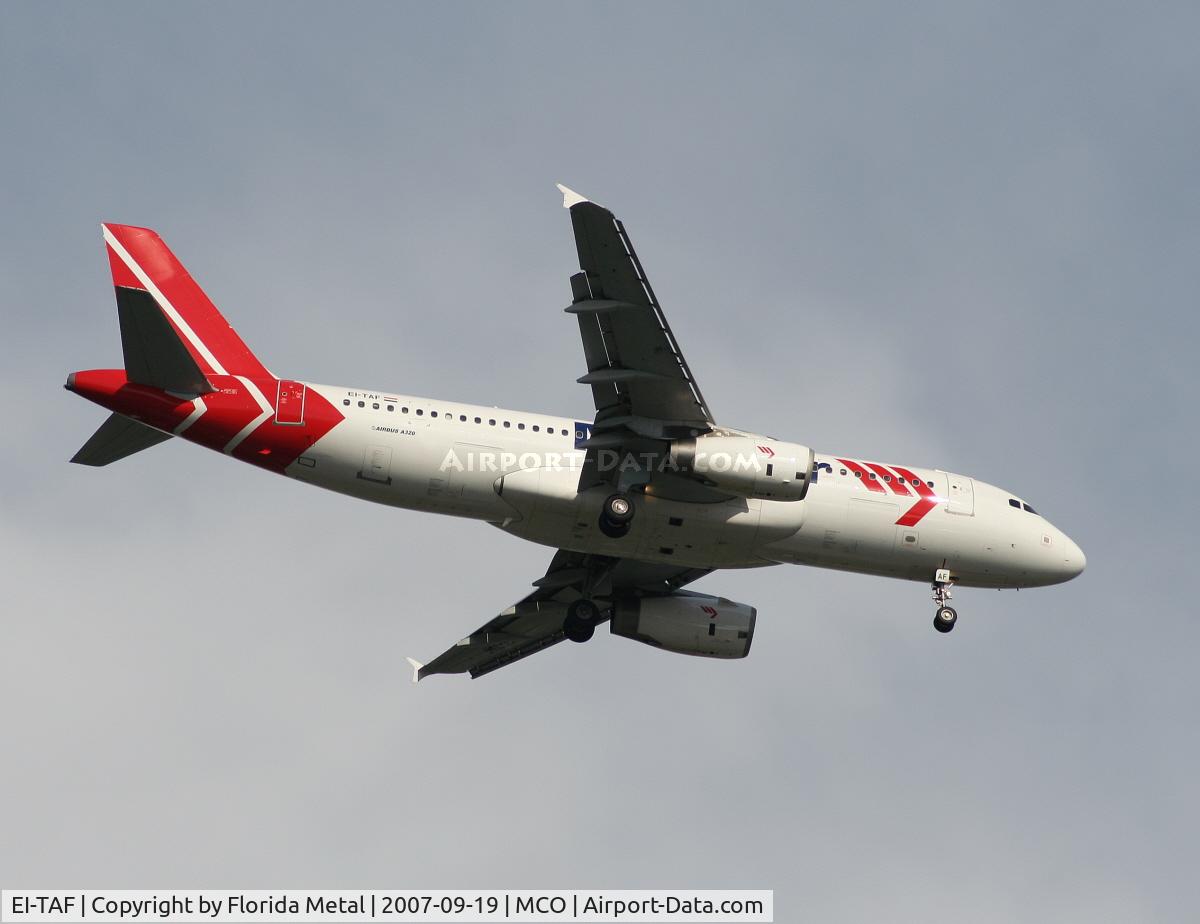 EI-TAF, 2001 Airbus A320-233 C/N 1374, Martinair