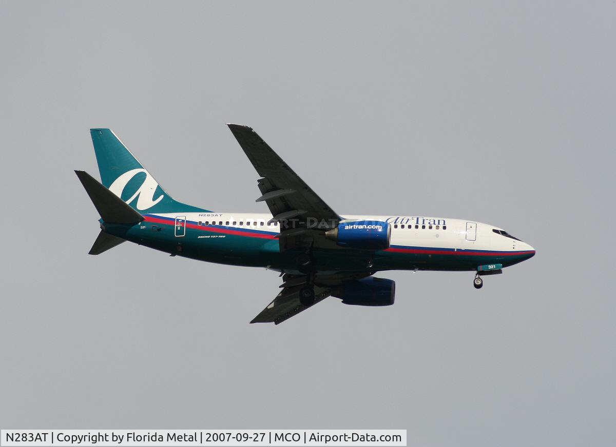 N283AT, 2006 Boeing 737-7BD C/N 34479, Air Tran