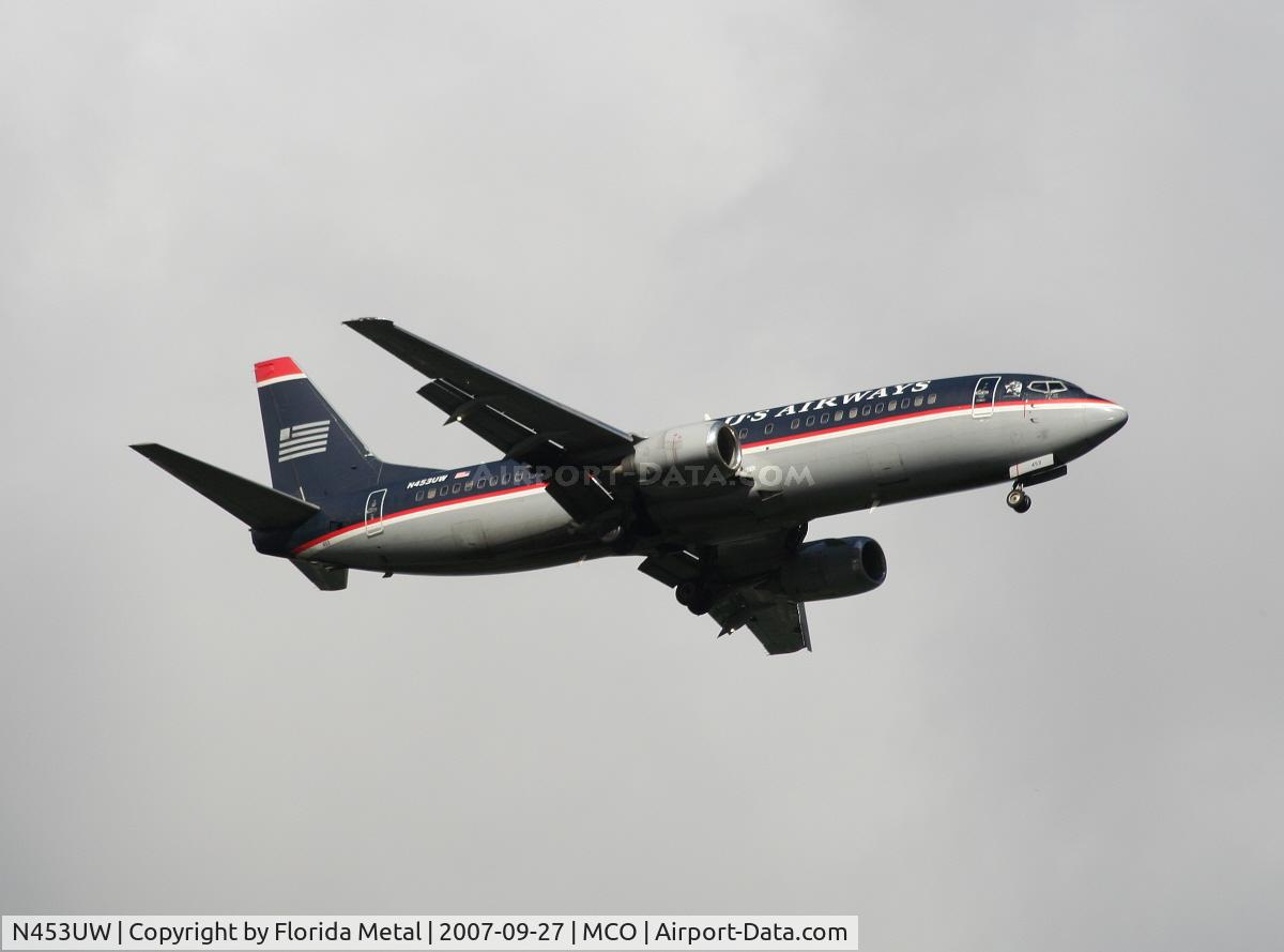 N453UW, 1991 Boeing 737-4B7 C/N 24980, US