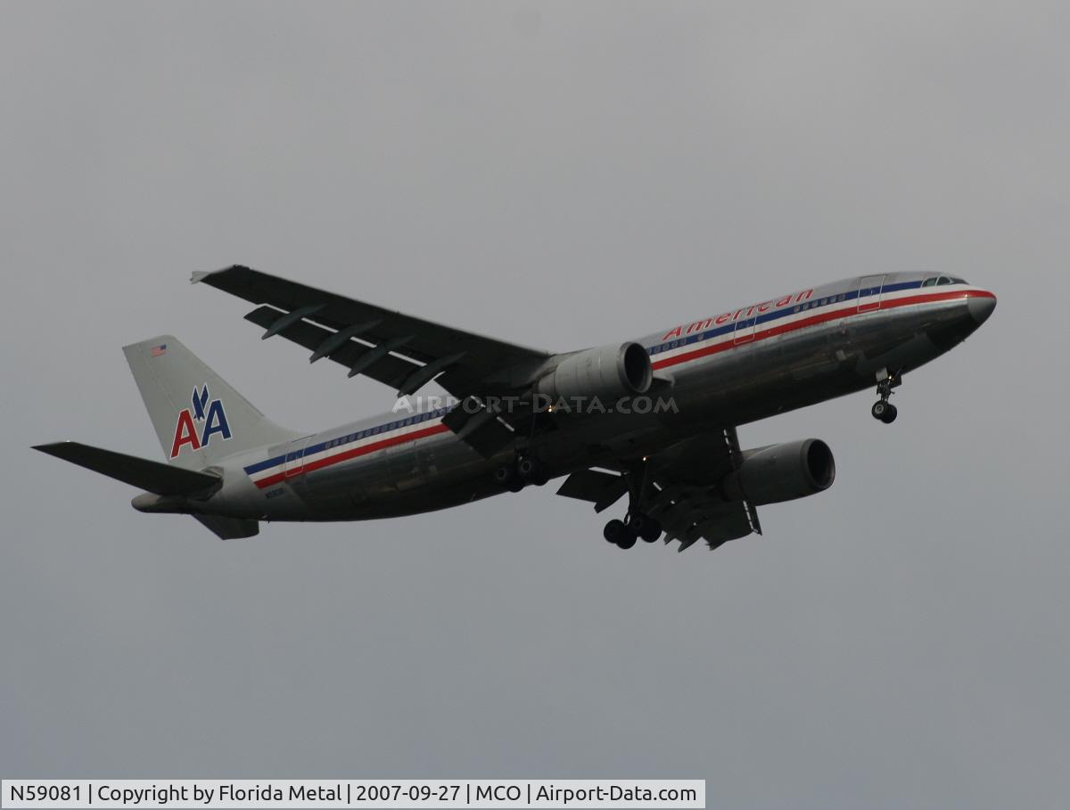 N59081, 1992 Airbus A300B4-605R C/N 639, American