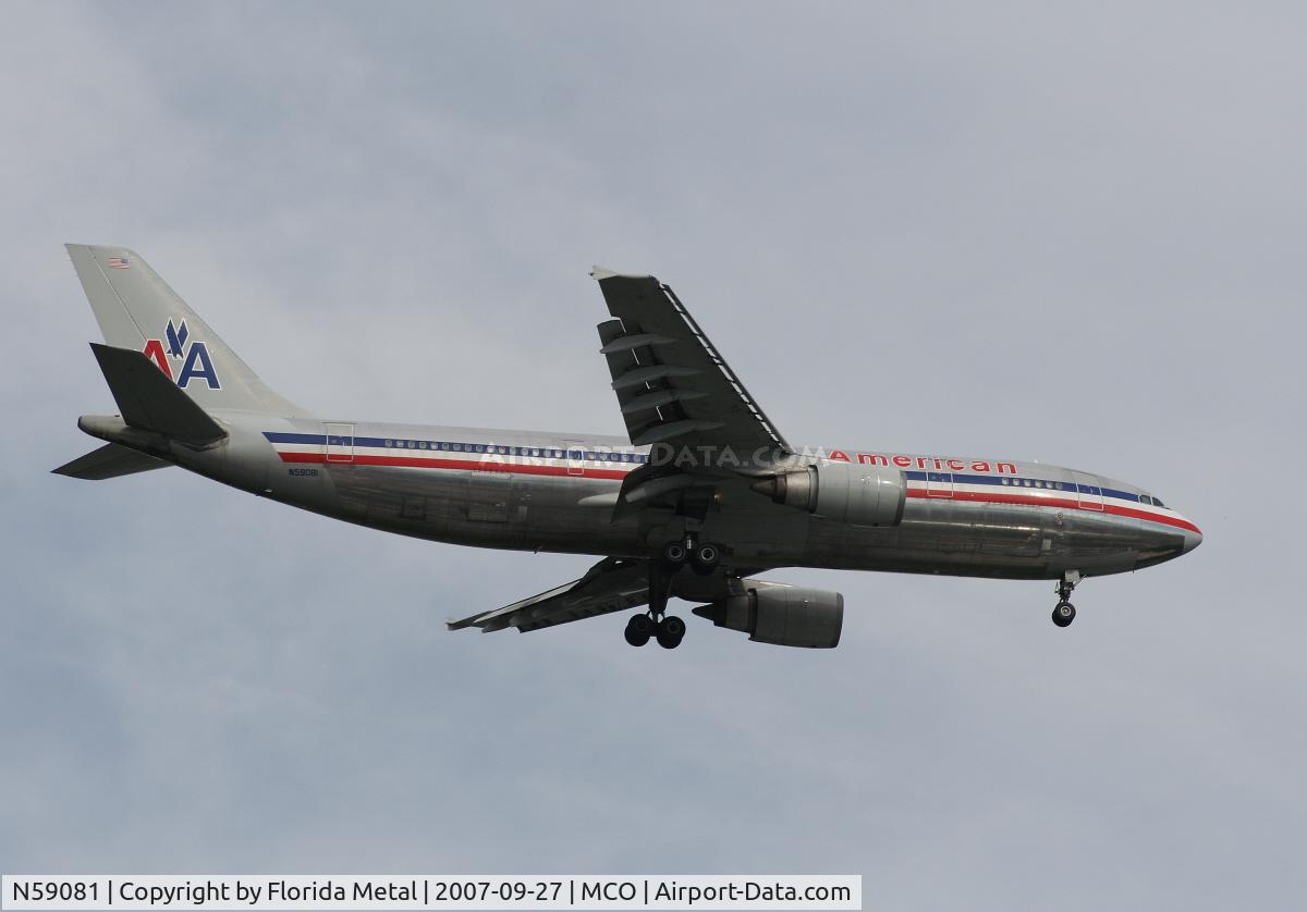 N59081, 1992 Airbus A300B4-605R C/N 639, American