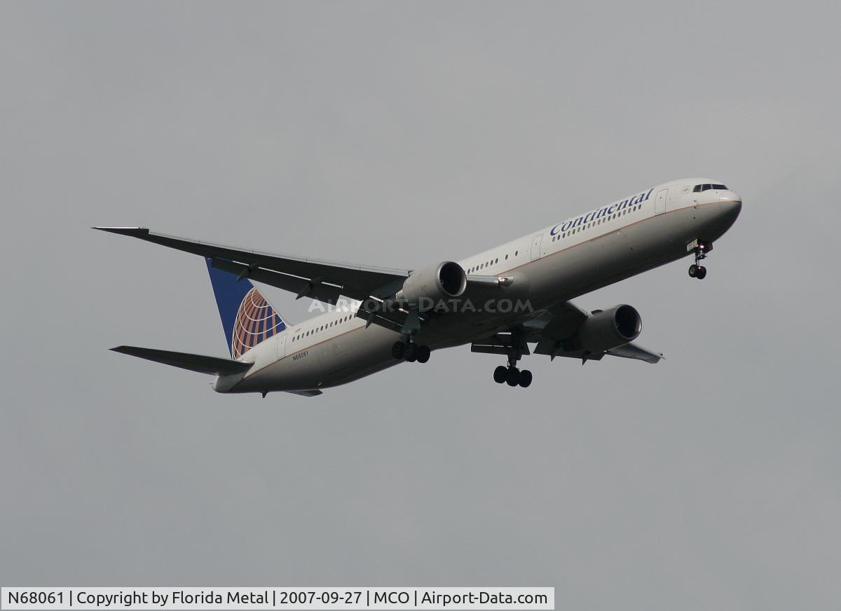 N68061, 2002 Boeing 767-424/ER C/N 29456, Continental