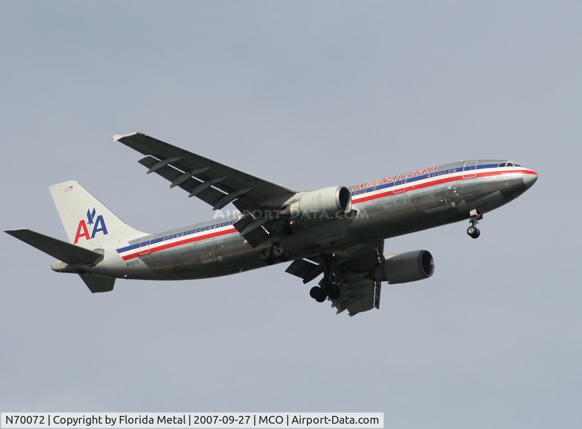 N70072, 1989 Airbus A300B4-605R C/N 515, American