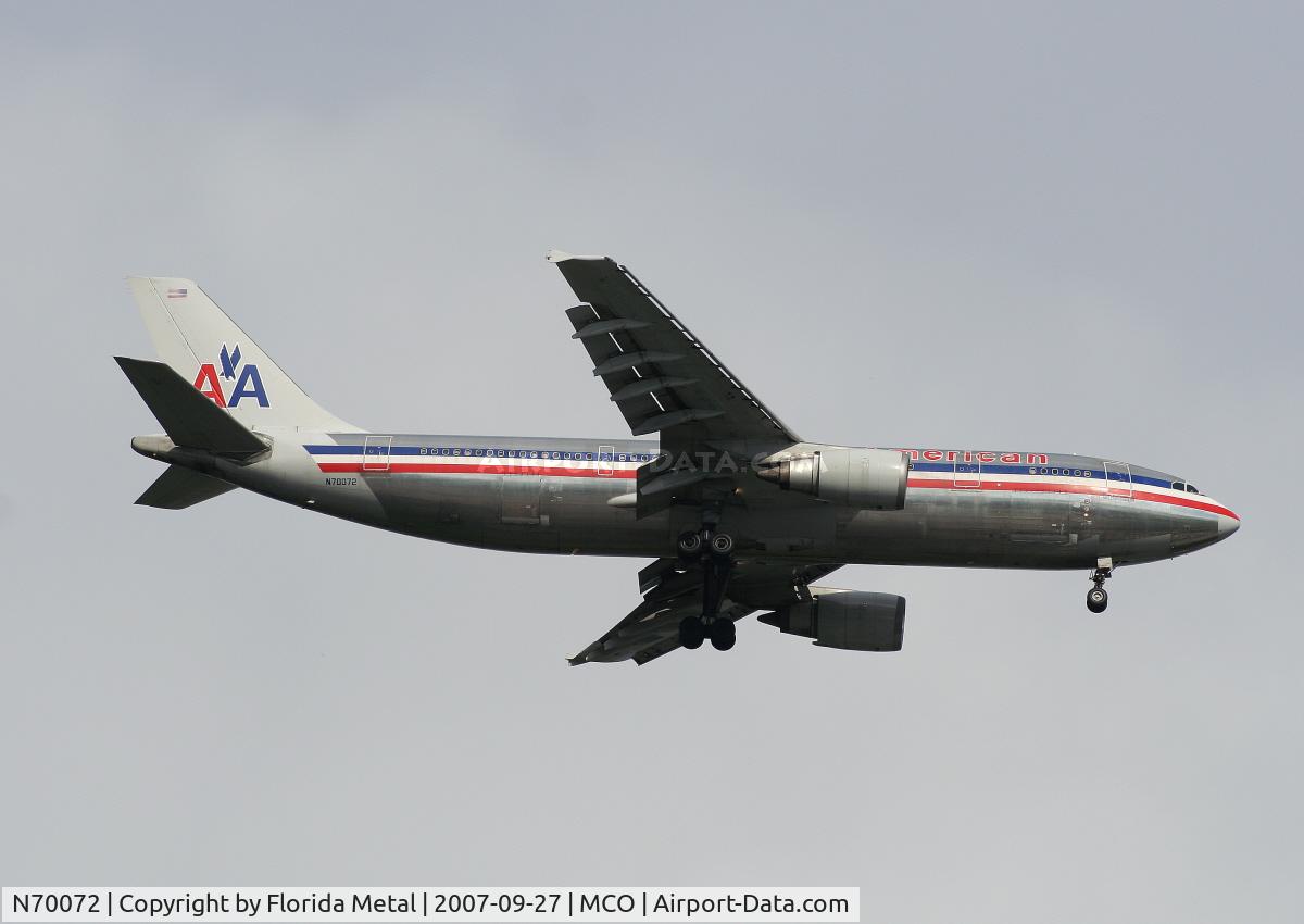 N70072, 1989 Airbus A300B4-605R C/N 515, American