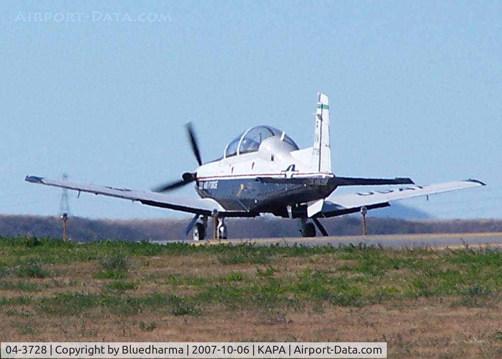 04-3728, 2004 Raytheon T-6A Texan II C/N PT-280, takeoff