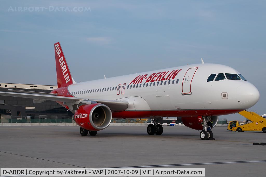 D-ABDR, 2007 Airbus A320-214 C/N 3242, Air Berlin Airbus 320