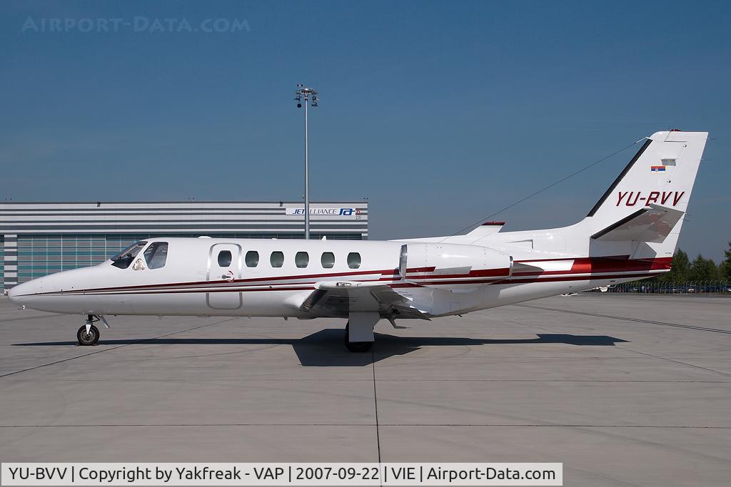 YU-BVV, 1981 Cessna 550 Citation II C/N 550-0272, Cessna 550 Citation 2