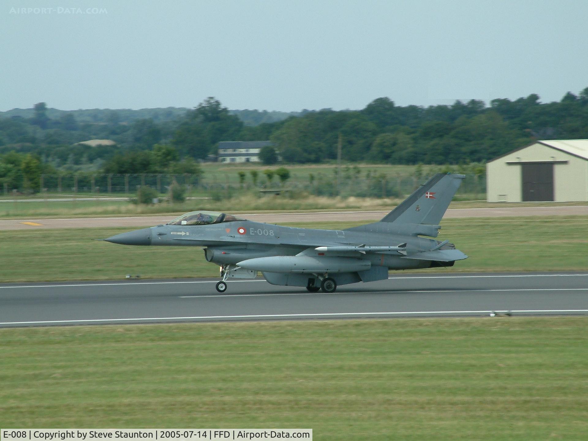 E-008, Fokker F-16AM Fighting Falcon C/N 6F-51, Royal International Air Tattoo 2005