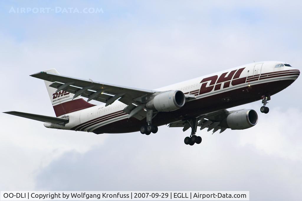 OO-DLI, 1982 Airbus A300B4-203(F) C/N 234, old cs