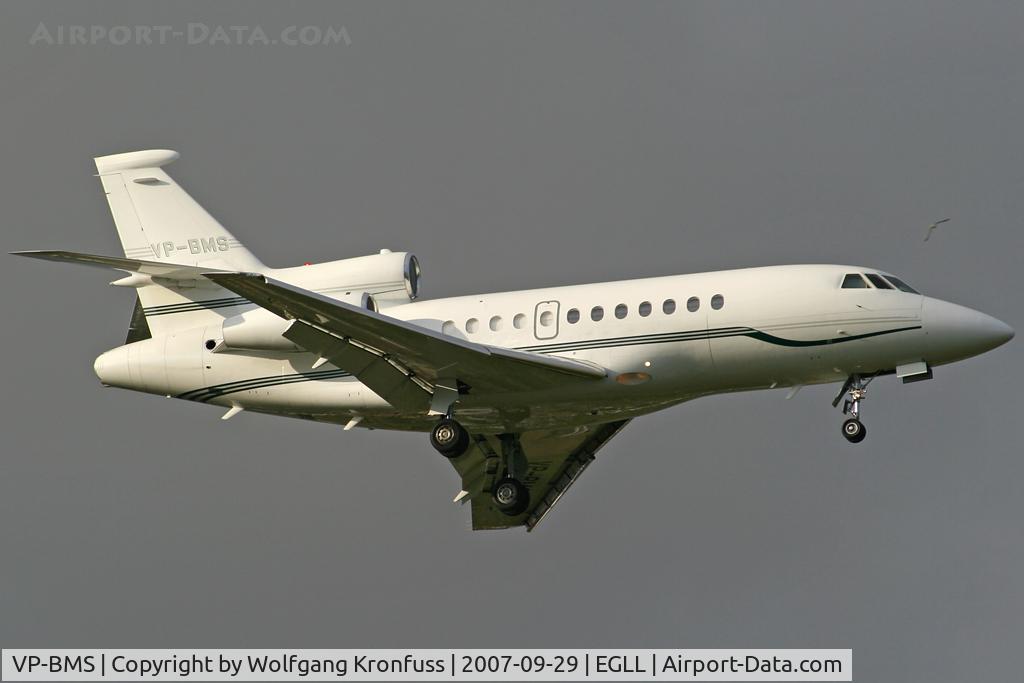 VP-BMS, 1999 Dassault Falcon 900EX C/N 42, 