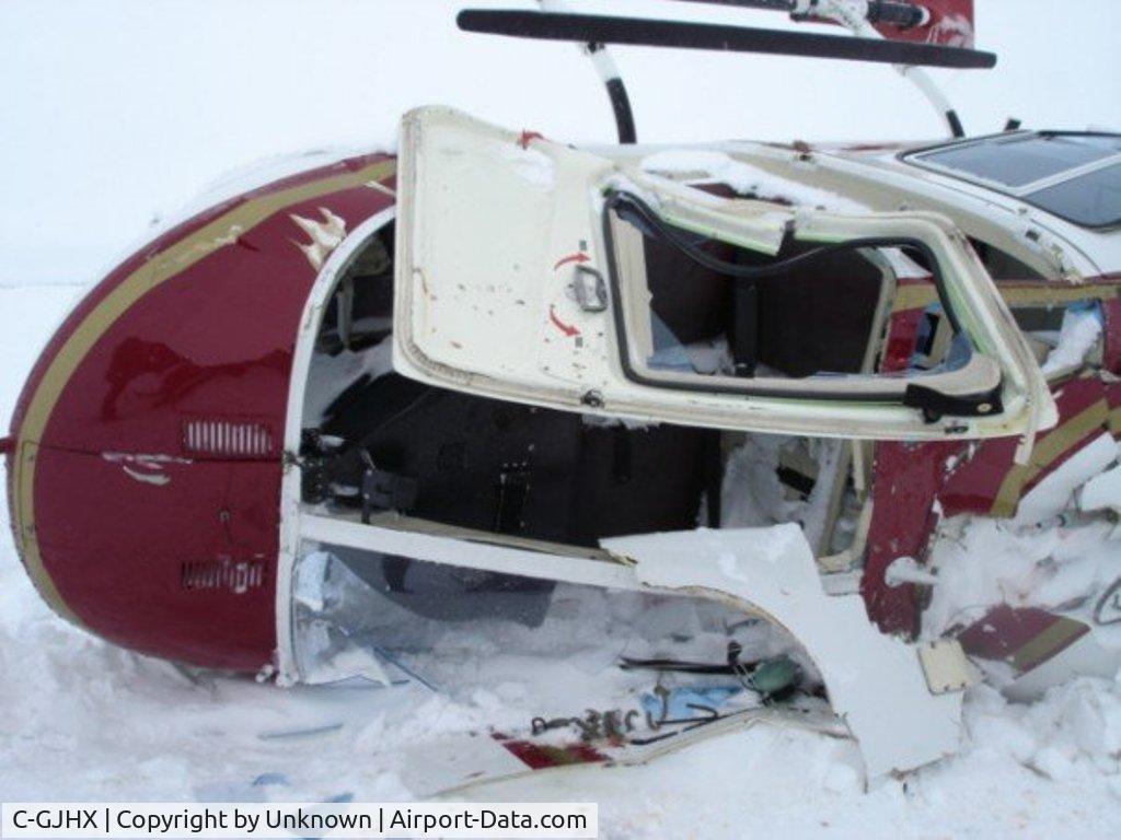 C-GJHX, 1972 Bell 206B JetRanger II C/N 754, Crash