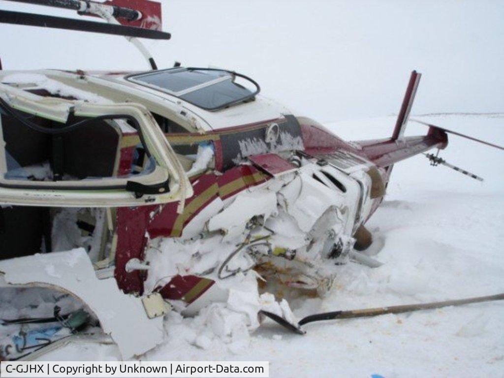 C-GJHX, 1972 Bell 206B JetRanger II C/N 754, Crash