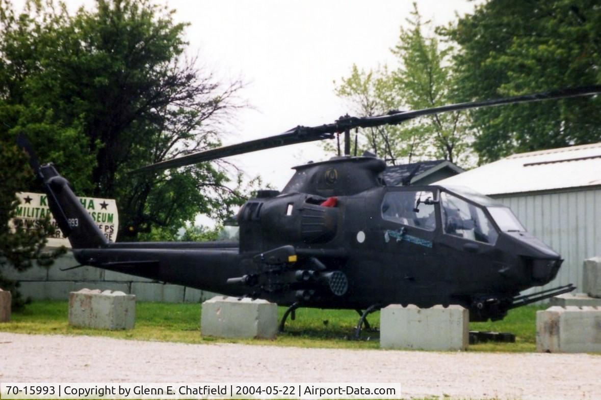 70-15993, 1970 Bell AH-1F Cobra C/N 20937, AH-1s at the Kenosha Military Museum.  This museum has been reorganized and moved to Russell, IL as the Russell Military Museum