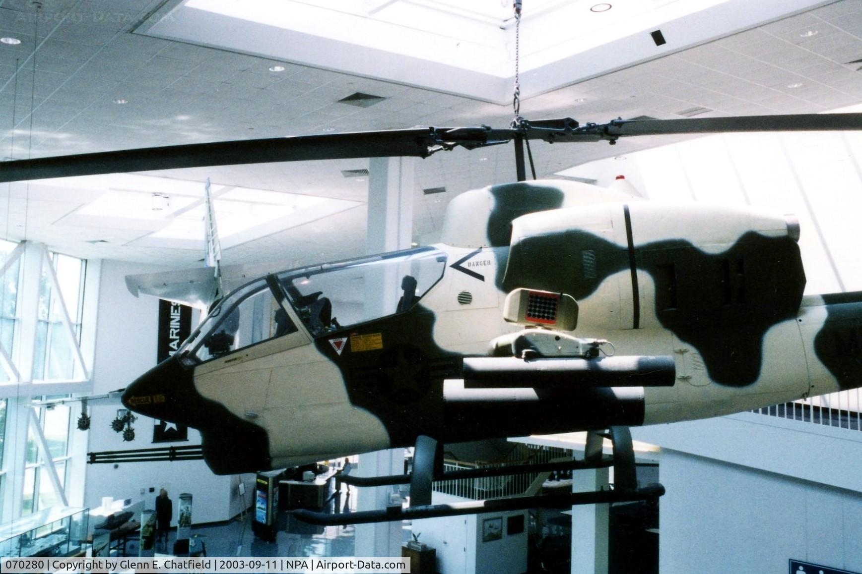 070280, Bell AH-1J Sea Cobra C/N composite airframe, AH-1J at the National Museum of Naval Aviation