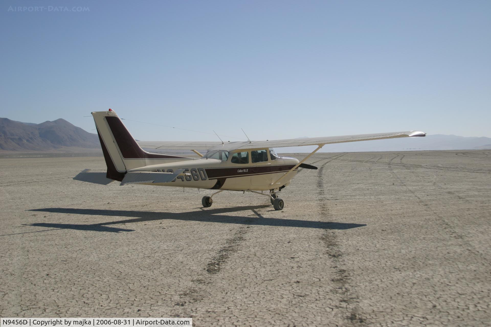 N9456D, 1984 Cessna 172RG Cutlass RG C/N 172RG1171, On the Playa at Black Rock City