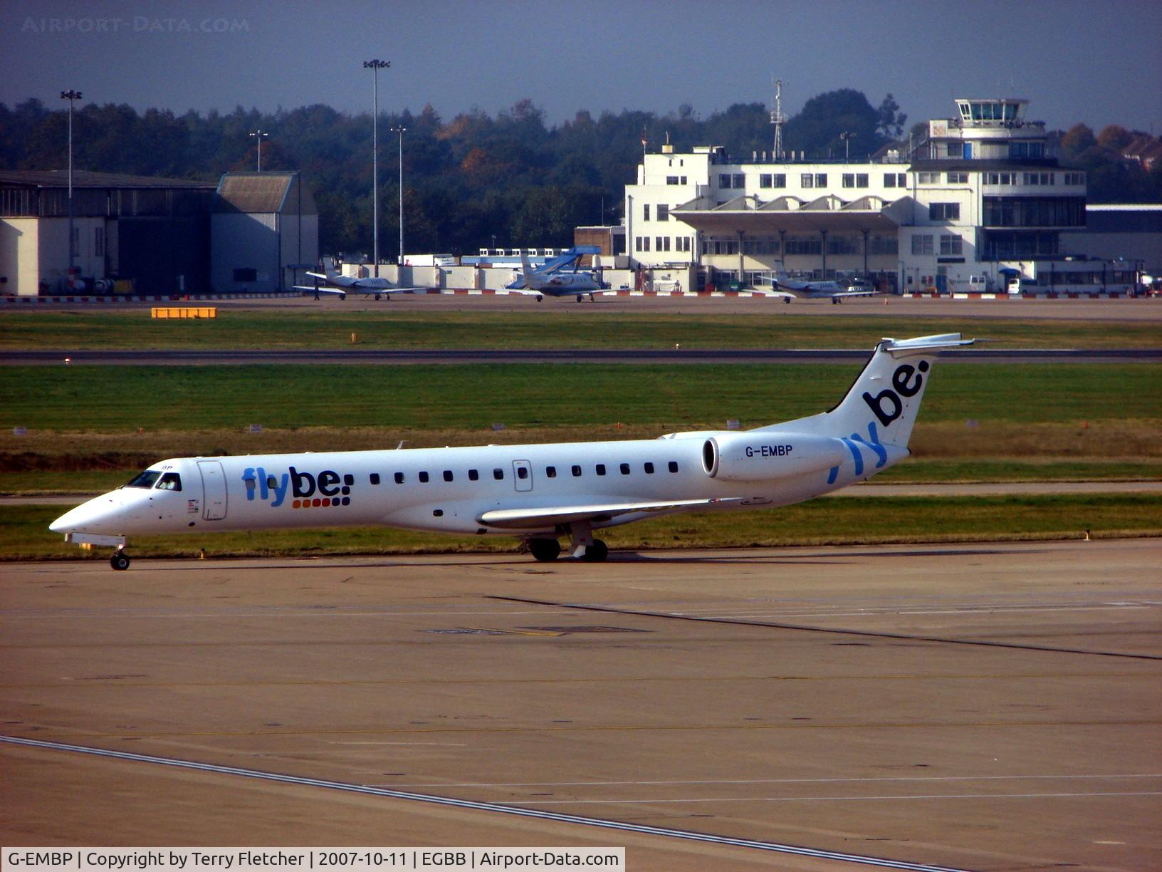 G-EMBP, 2000 Embraer EMB-145EU (ERJ-145EU) C/N 145300, ex BA Embraer now in FLYBE colours