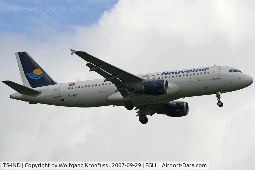TS-IND, 1992 Airbus A320-212 C/N 348, opf Lybian Arab :o(