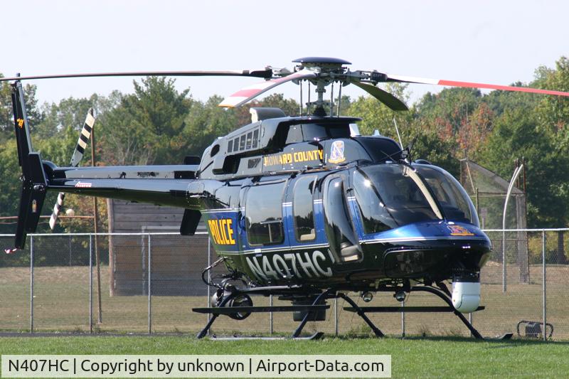 N407HC, 2006 Bell 407 C/N 53745, Howard County Police