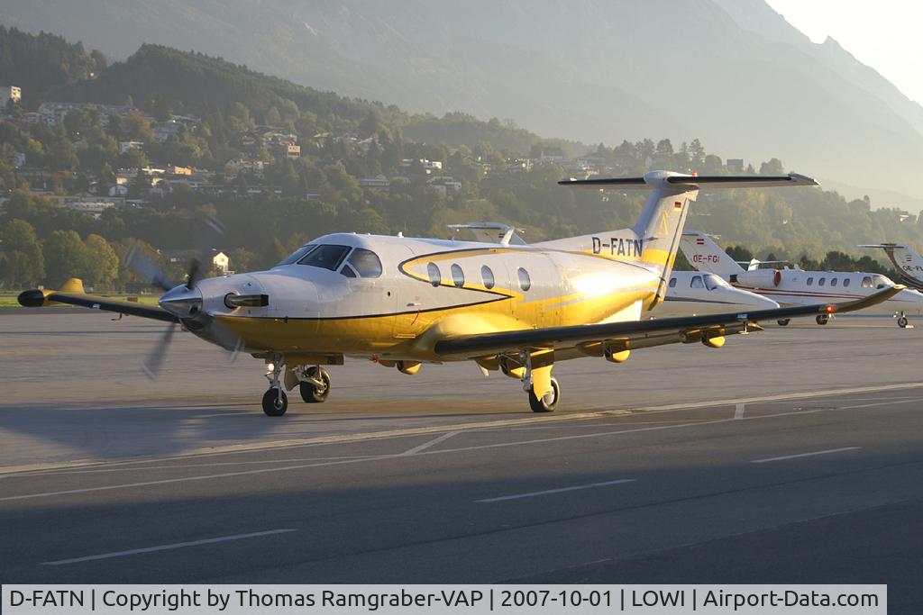 D-FATN, 2007 Pilatus PC-12/47 C/N 788, Aton Pilatus PC12