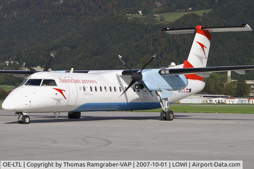 OE-LTL, 1997 De Havilland Canada DHC-8-314Q Dash 8 C/N 485, Austrian Arrows DeHavilland Canada Dash 8-300