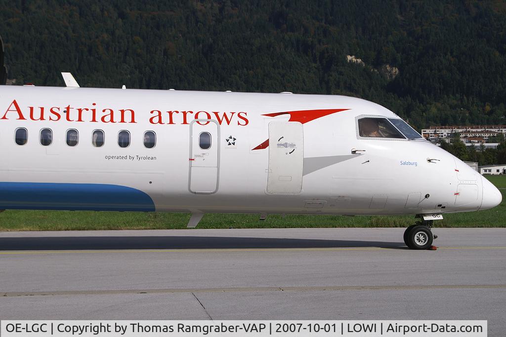 OE-LGC, 2000 De Havilland Canada DHC-8-402Q Dash 8 C/N 4026, Austrian Arrows DeHavilland Canada Dash 8-400
