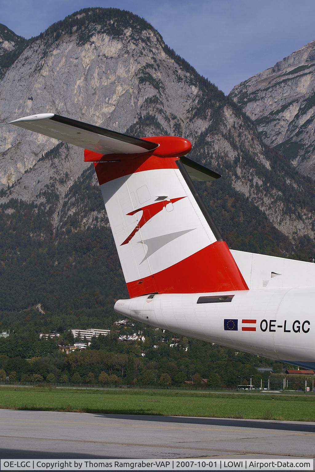 OE-LGC, 2000 De Havilland Canada DHC-8-402Q Dash 8 C/N 4026, Austrian Arrows DeHavilland Canada Dash 8-400