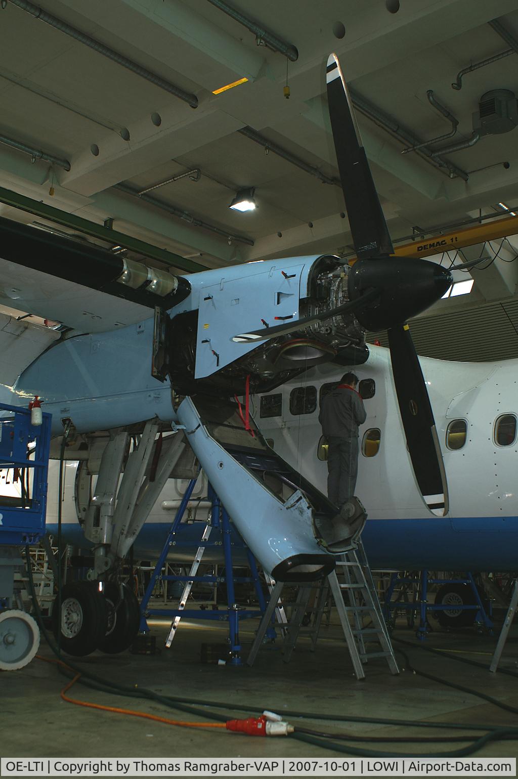 OE-LTI, 1997 De Havilland Canada DHC-8-314Q Dash 8 C/N 466, Austrian Arrows DeHavilland Canada Dash 8-300