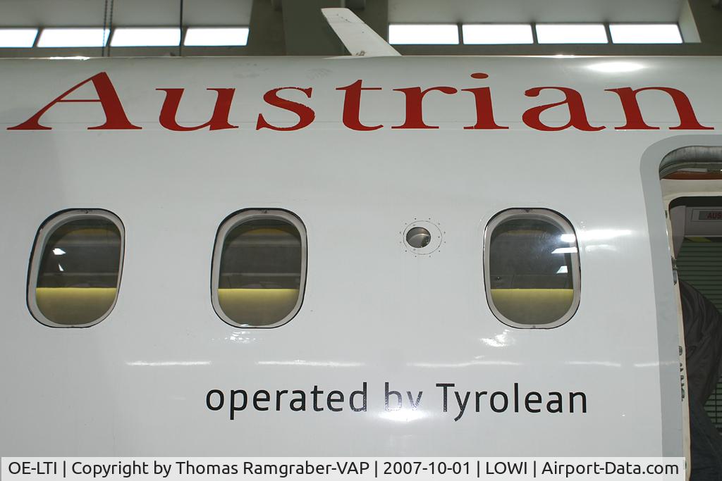 OE-LTI, 1997 De Havilland Canada DHC-8-314Q Dash 8 C/N 466, Austrian Arrows DeHavilland Canada Das 8-300