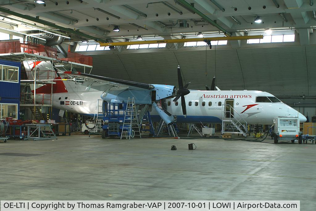 OE-LTI, 1997 De Havilland Canada DHC-8-314Q Dash 8 C/N 466, Austrian Arrows DeHavilland Canada Dash 8-300