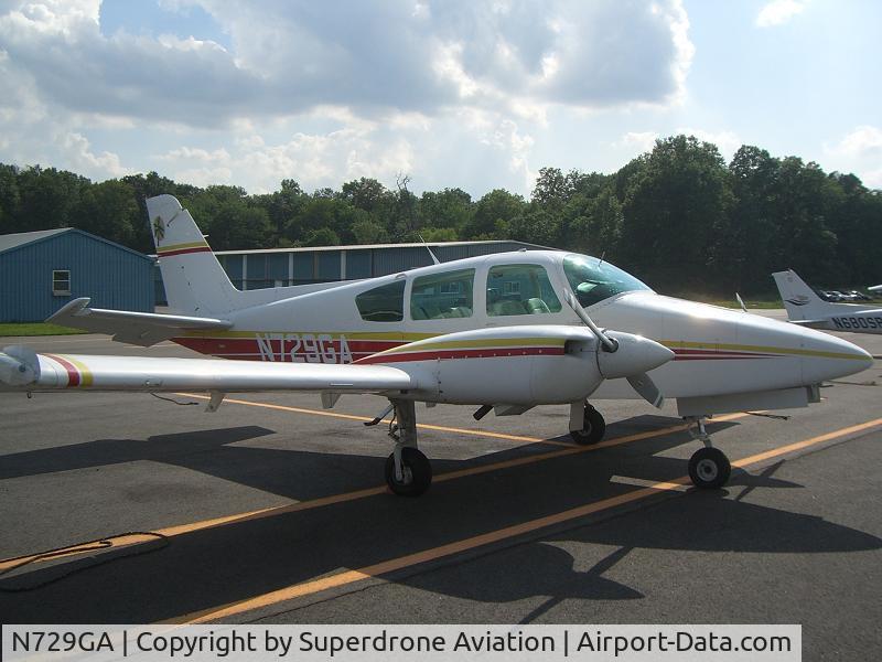 N729GA, 1978 Grumman American GA-7 Cougar C/N GA7-0028, 729GA