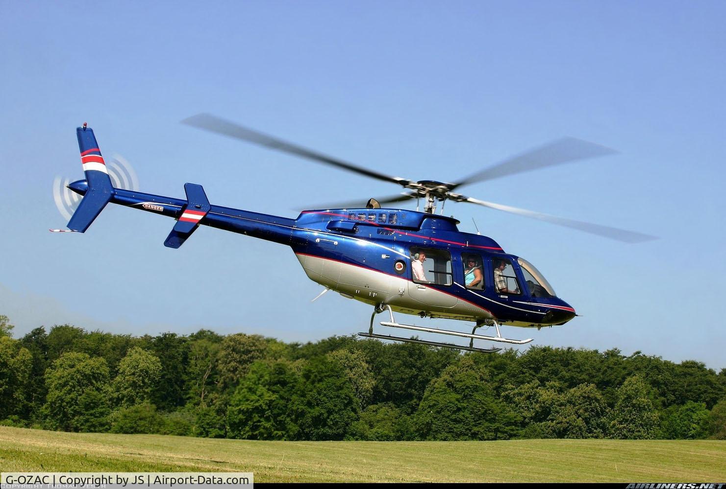 G-OZAC, 1996 Bell 407 C/N 53062, G-OZAC