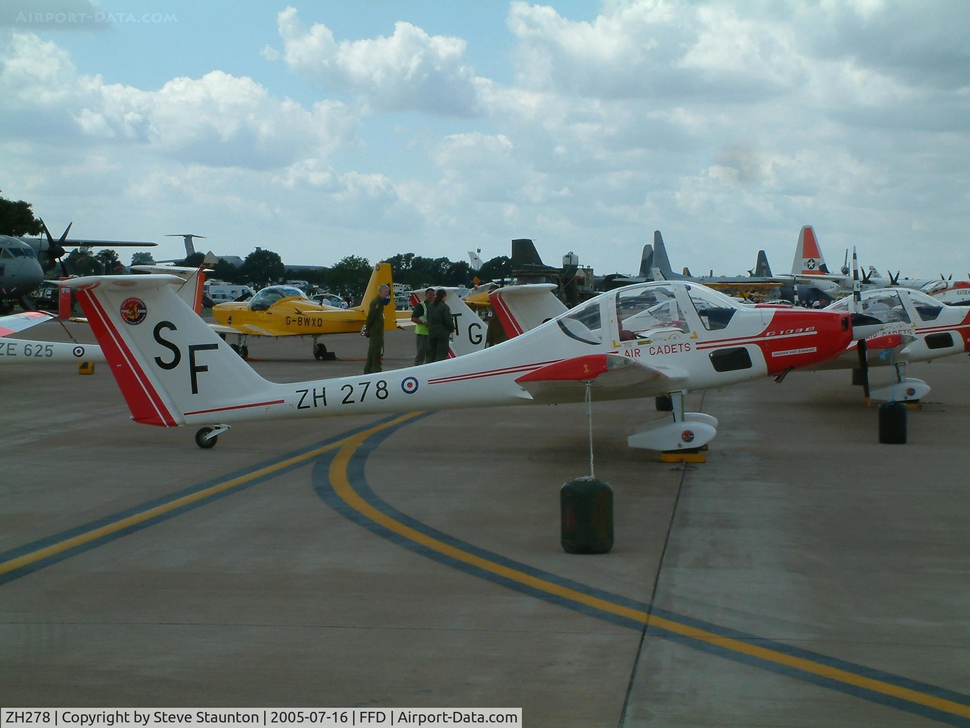 ZH278, Grob G-109B Vigilant T1 C/N 6510, Royal International Air Tattoo 2005