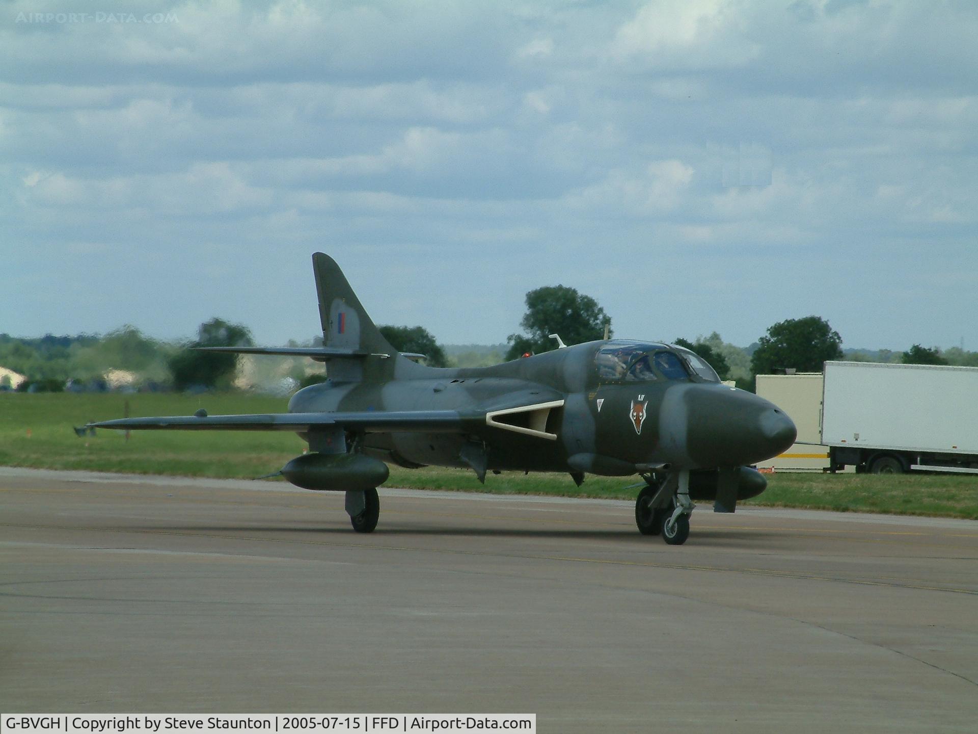 G-BVGH, 1958 Hawker Hunter T.7 C/N HABL-003360, Royal International Air Tattoo 2005