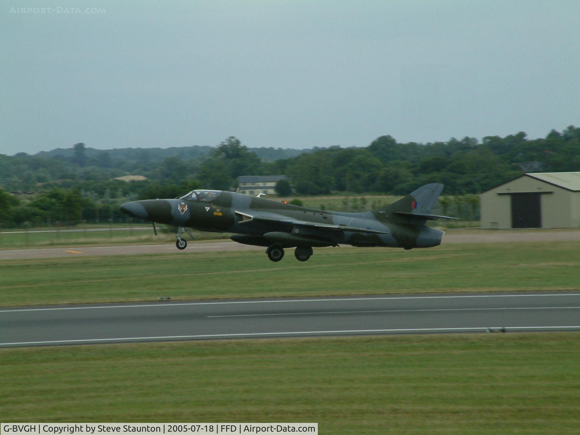 G-BVGH, 1958 Hawker Hunter T.7 C/N HABL-003360, Royal International Air Tattoo 2005