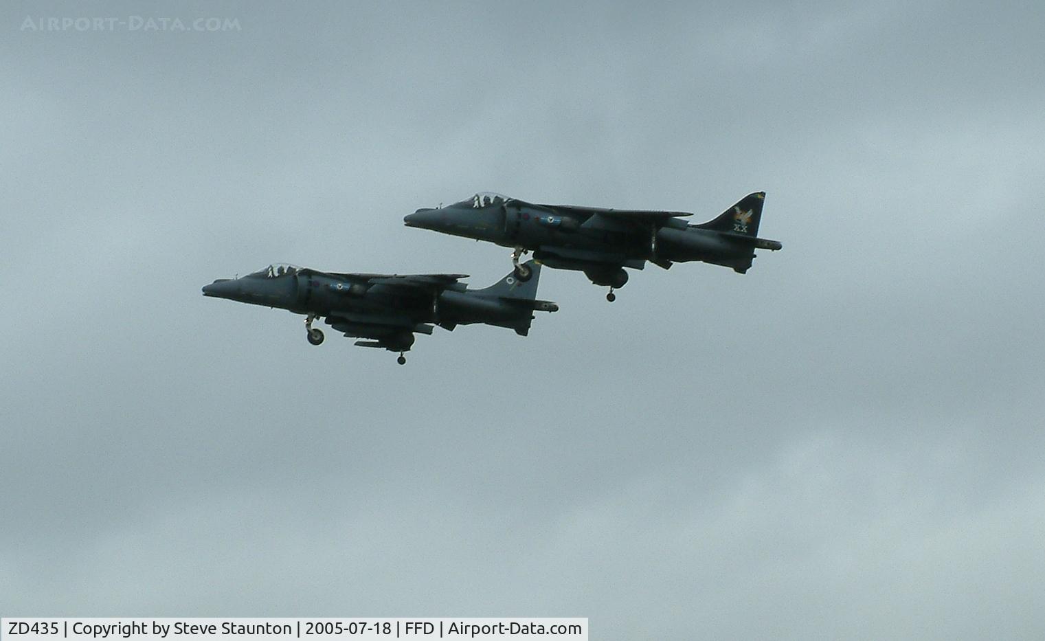 ZD435, 1989 British Aerospace Harrier GR.7 C/N P47, Royal International Air Tattoo 2005