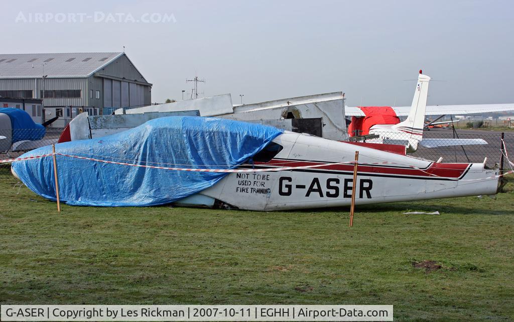 G-ASER, 1963 Piper PA-23-250 Aztec C/N 27-2283, May be rebuilt as an exhibit