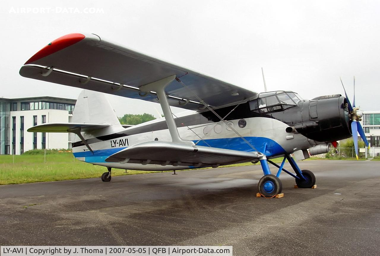 LY-AVI, Antonov An-2R C/N 1G22014, Antonov AN-2