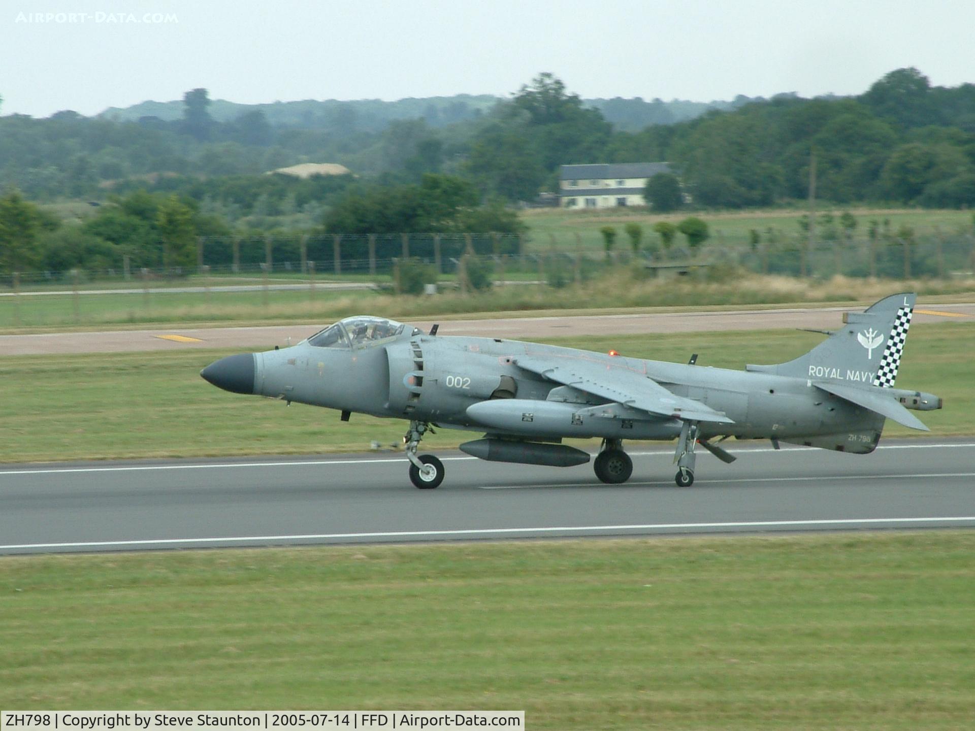 ZH798, British Aerospace Sea Harrier F/A.2 C/N NB03, Royal International Air Tattoo 2005
