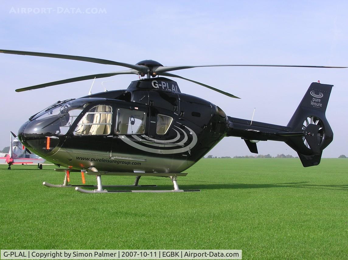 G-PLAL, 2005 Eurocopter EC-135T-2 C/N 0407, EC135 visiting Sywell
