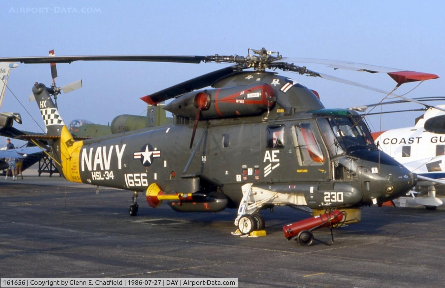 161656, Kaman SH-2F Seasprite C/N 206, SH-2F at the Dayton International Air Show.  Later given to the Royal Australian Navy.