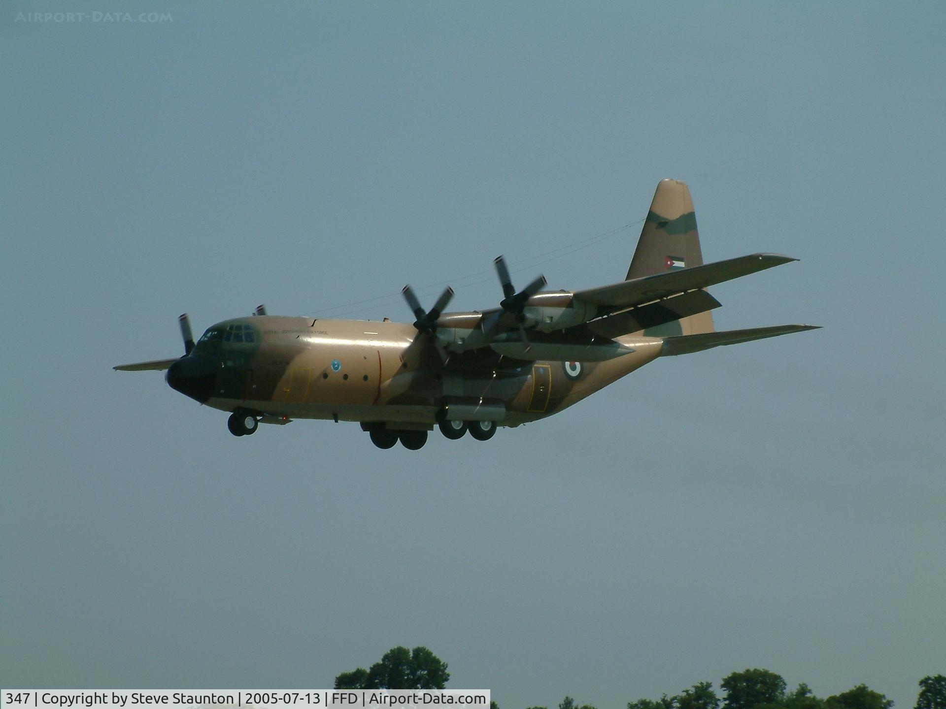 347, Lockheed C-130H Hercules C/N 382-4929, Royal International Air Tattoo 2005