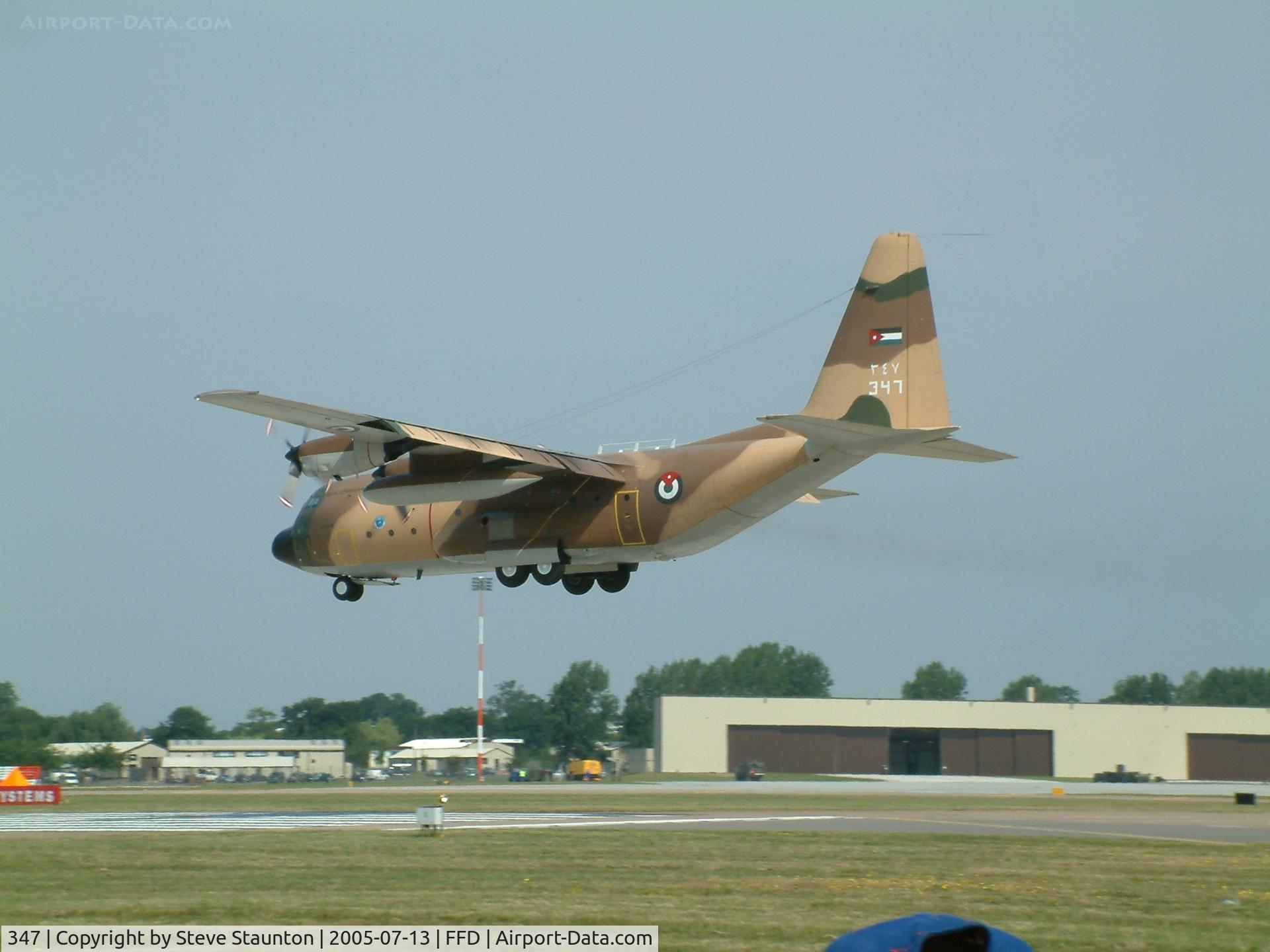 347, Lockheed C-130H Hercules C/N 382-4929, Royal International Air Tattoo 2005