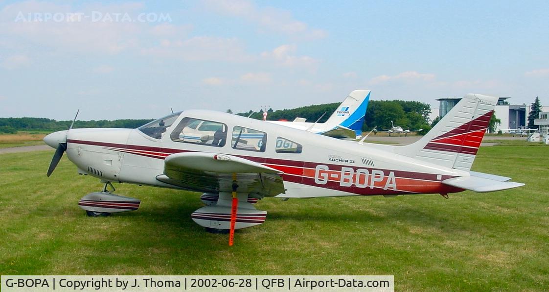 G-BOPA, 1984 Piper PA-28-181 Cherokee Archer II C/N 28-8490024, Piper PA-28-181 Archer II