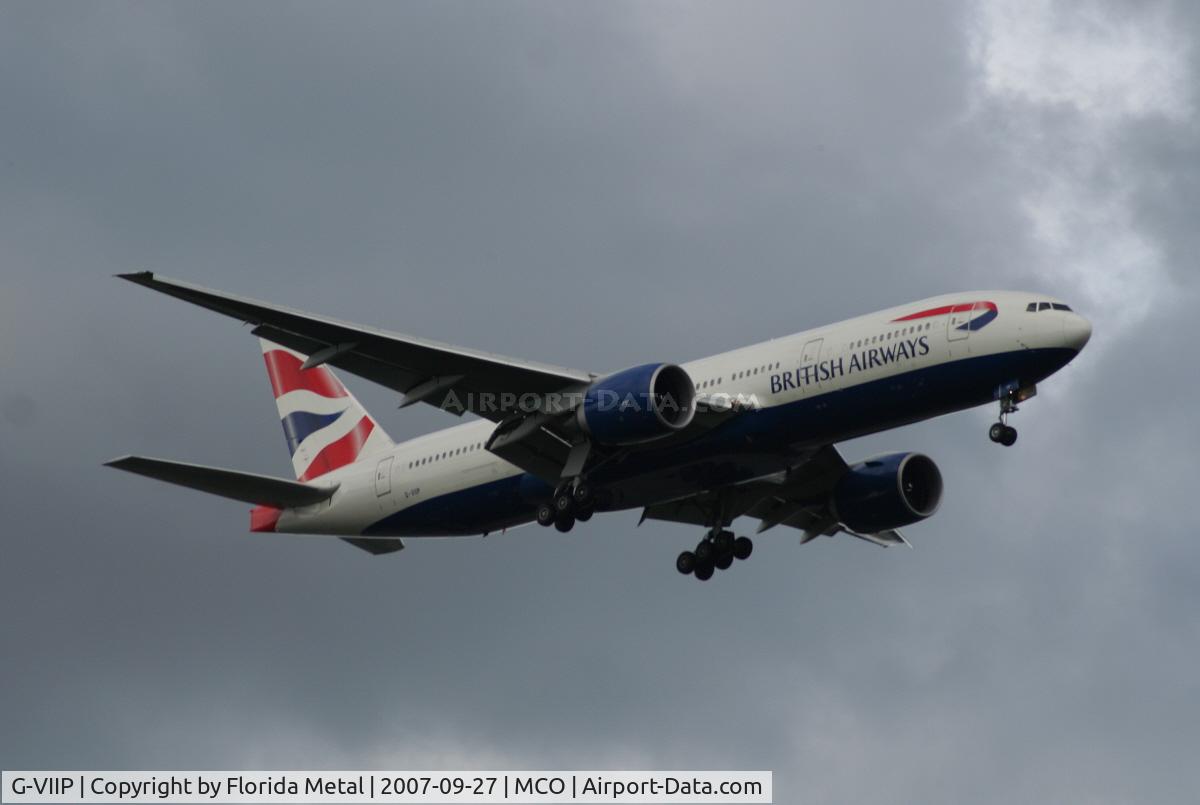 G-VIIP, 1999 Boeing 777-236 C/N 29321, British