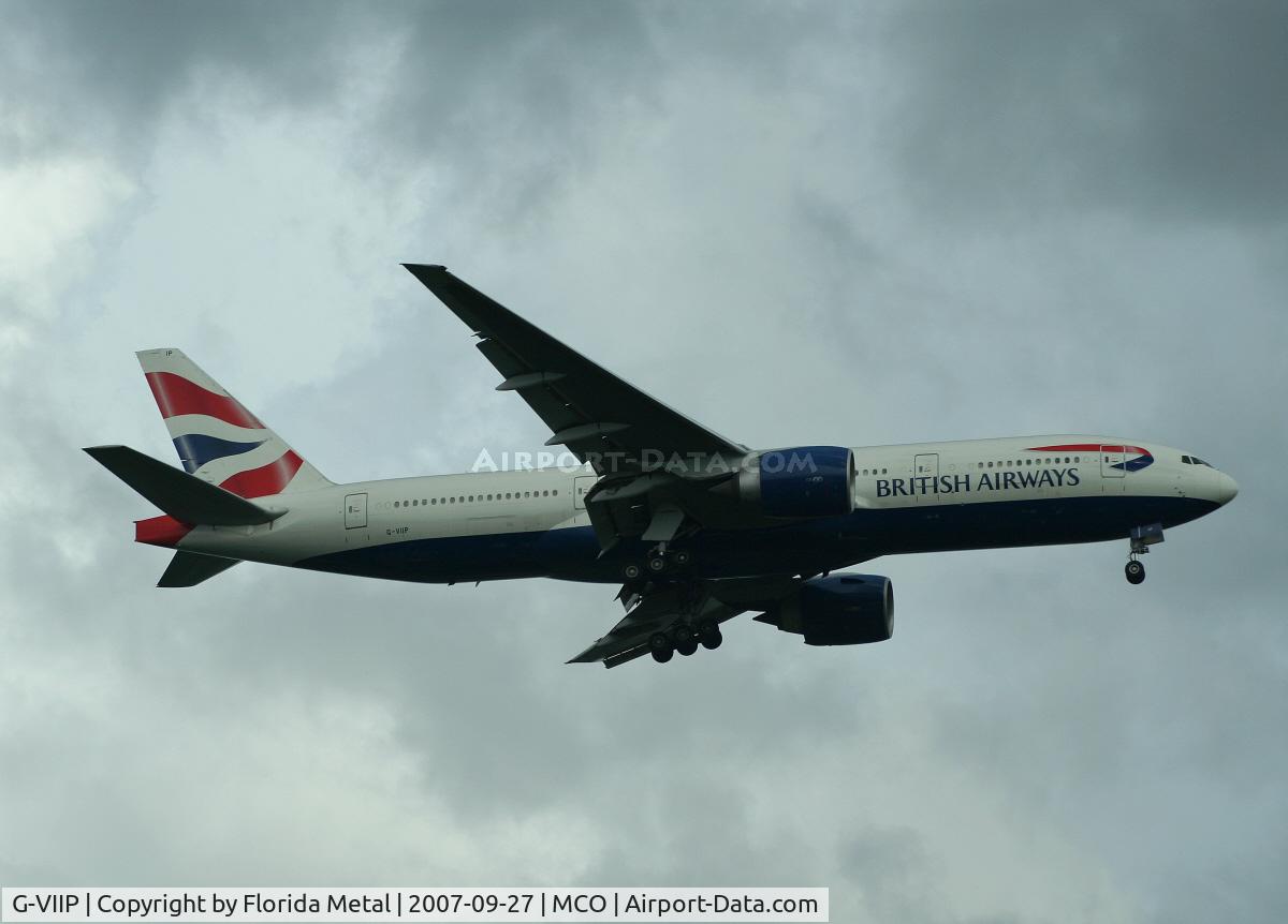 G-VIIP, 1999 Boeing 777-236 C/N 29321, British