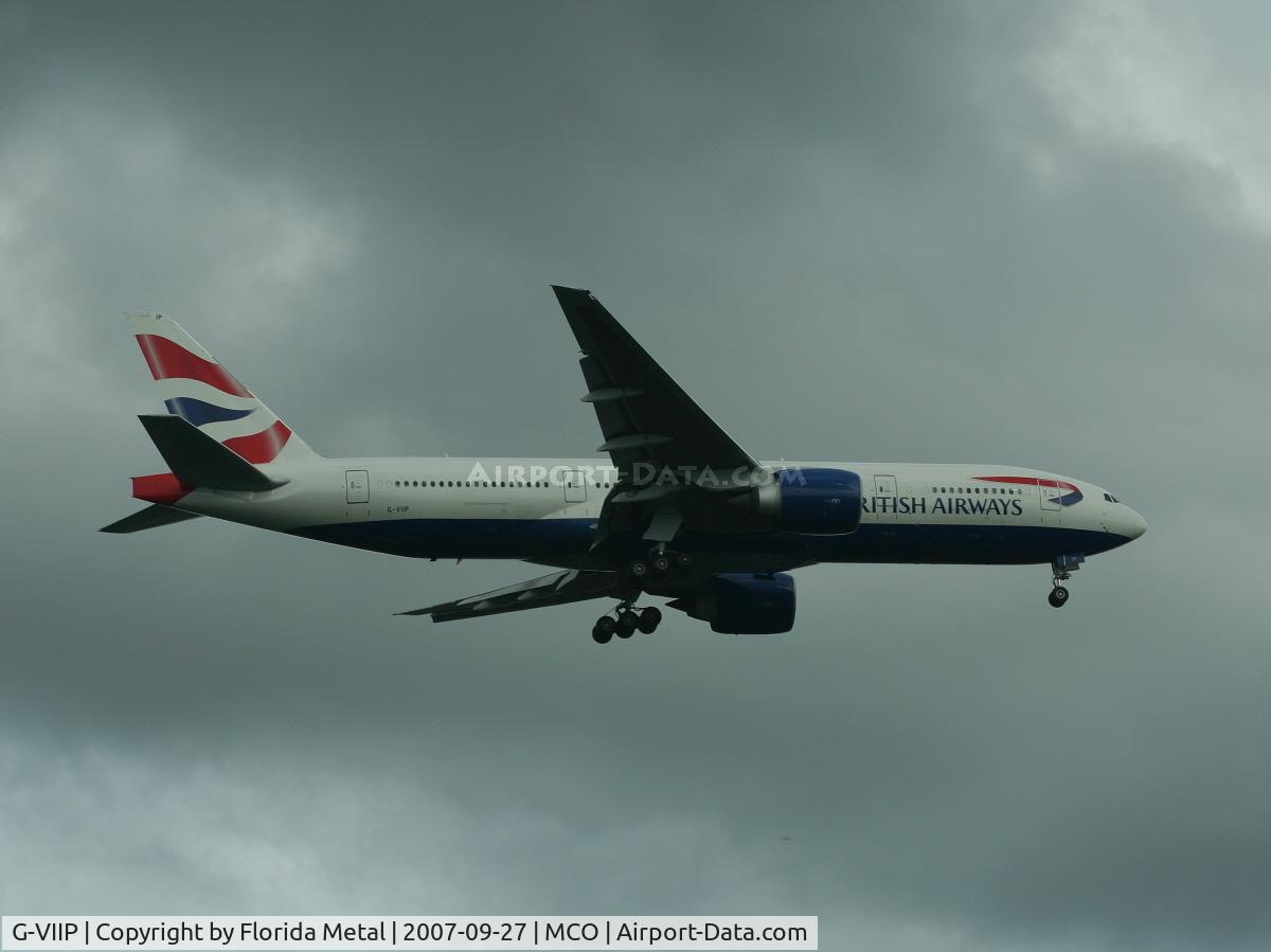 G-VIIP, 1999 Boeing 777-236 C/N 29321, British