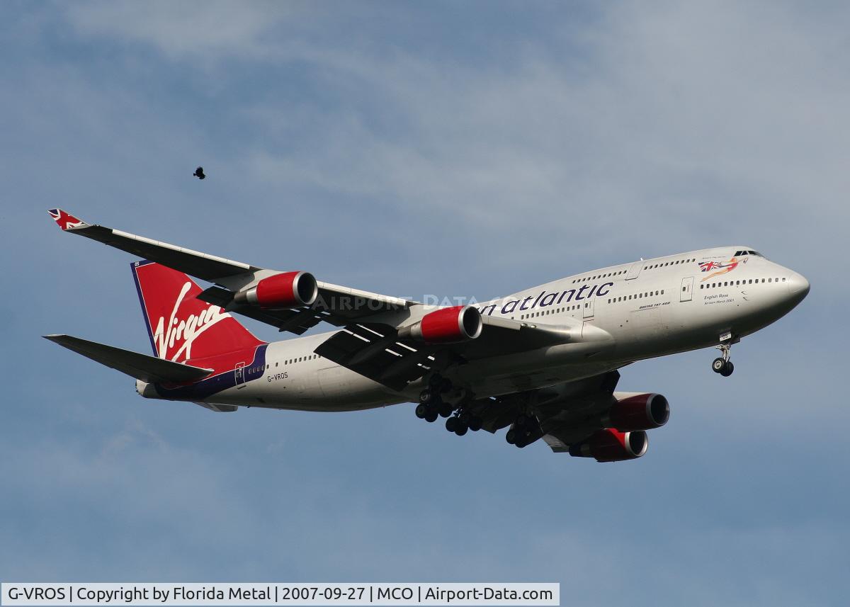 G-VROS, 2001 Boeing 747-443 C/N 30885, Virgin