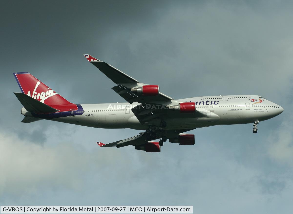 G-VROS, 2001 Boeing 747-443 C/N 30885, Virgin
