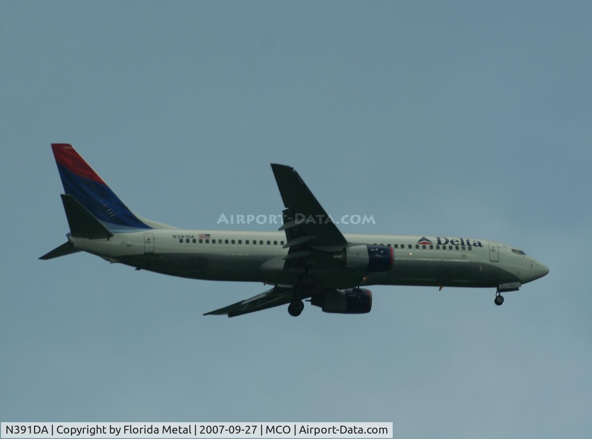 N391DA, 2000 Boeing 737-832 C/N 30560, Delta