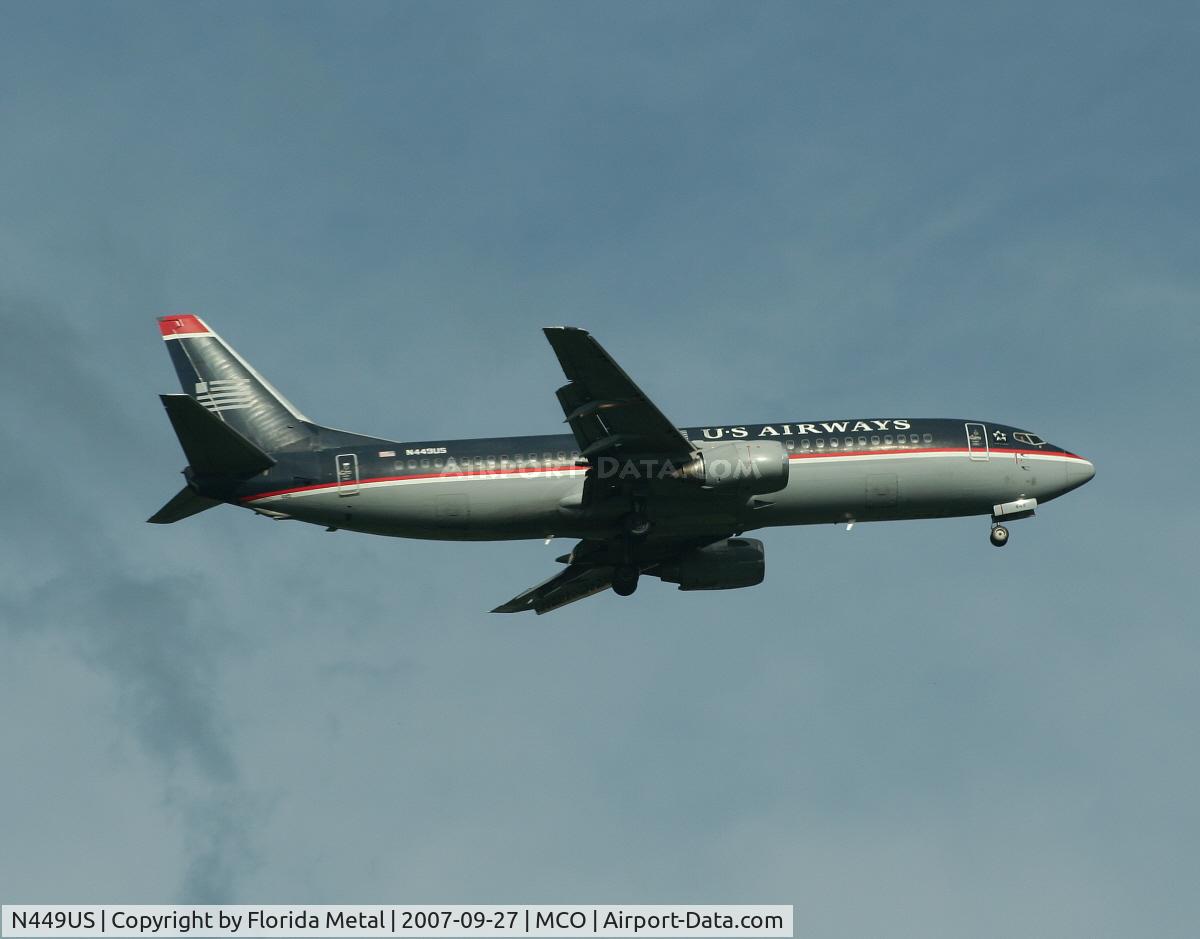 N449US, 1990 Boeing 737-4B7 C/N 24893, US